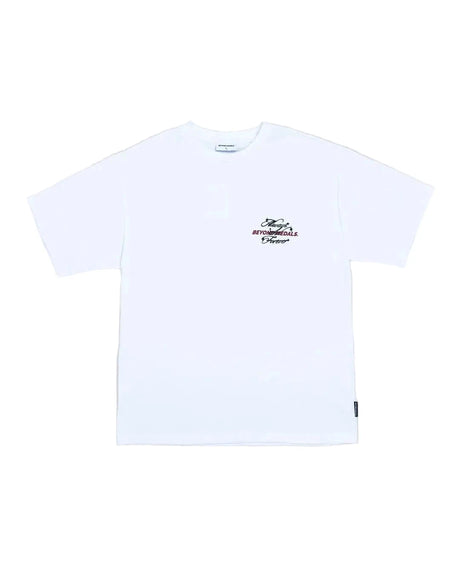 BEYOND MEDALS Forever T-Shirt White Men's Short Sleeve T-Shirts Beyond Medals 