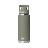 YETI Rambler 769 ML Water Bottle With Flip Chug Cap Pampa Green Drinkware Yeti 