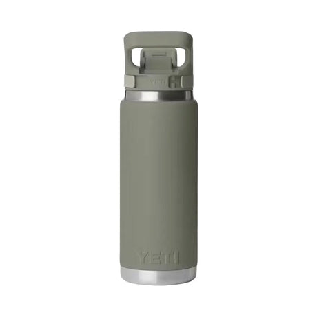 YETI Rambler 769 ML Water Bottle With Flip Chug Cap Pampa Green Drinkware Yeti 