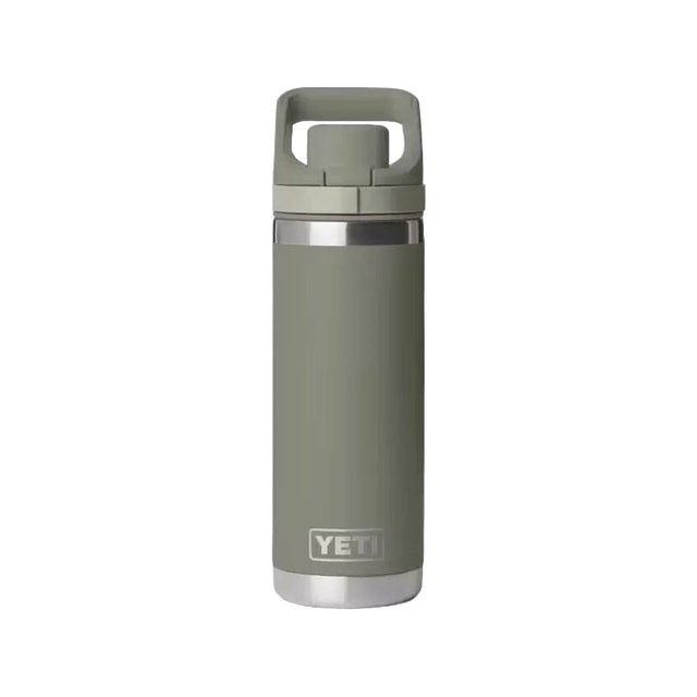 YETI Rambler 532 ML Water Bottle With Flip Chug Cap Pampa Green Drinkware Yeti 