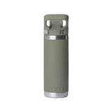 YETI Rambler 532 ML Water Bottle With Flip Chug Cap Pampa Green Drinkware Yeti 