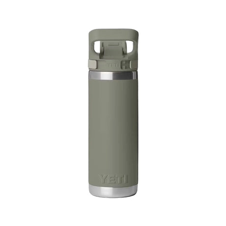 YETI Rambler 532 ML Water Bottle With Flip Chug Cap Pampa Green Drinkware Yeti 