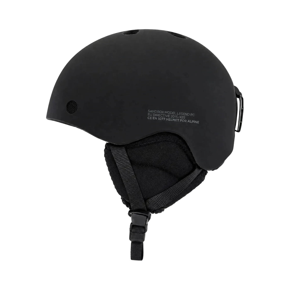 SANDBOX Legend X Snow Helmet Black Men's Snow Helmets Sandbox 