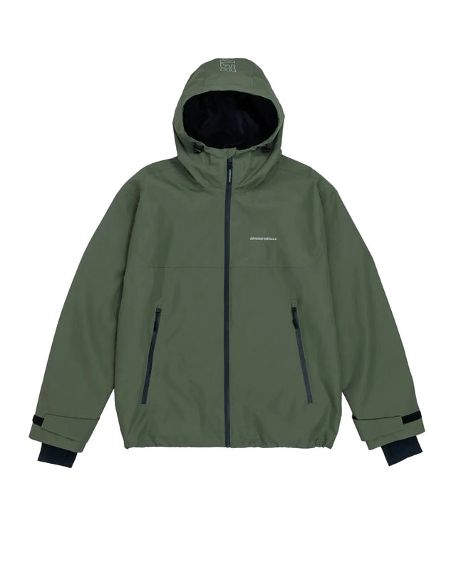 BEYOND MEDALS Park Snow Jacket Dark Green 2027 Men's Snow Jackets Beyond Medals 