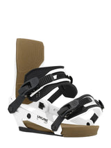 RIDE Drone Snowboard Bindings White 2027 Men's Snowboard Bindings Ride 