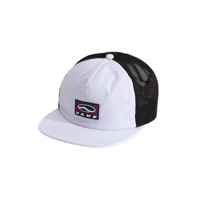 VANS Sidestripe Trucker Hat White Men's Hats Vans 