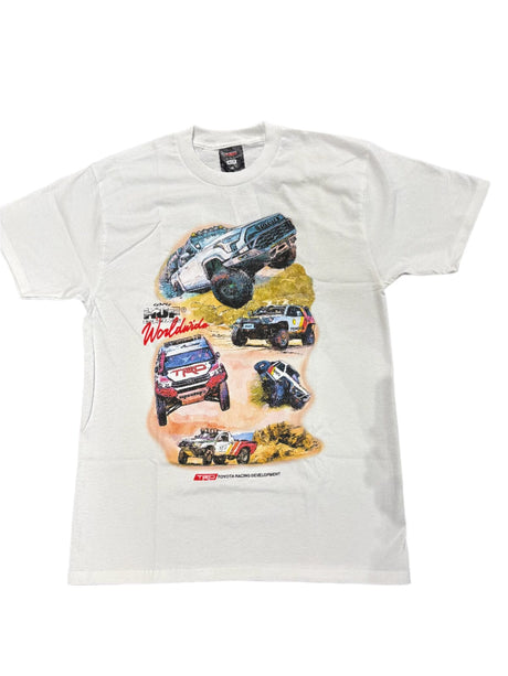 HUF Huf X TRD Valley Trails T-Shirt White Men's Short Sleeve T-Shirts Huf 