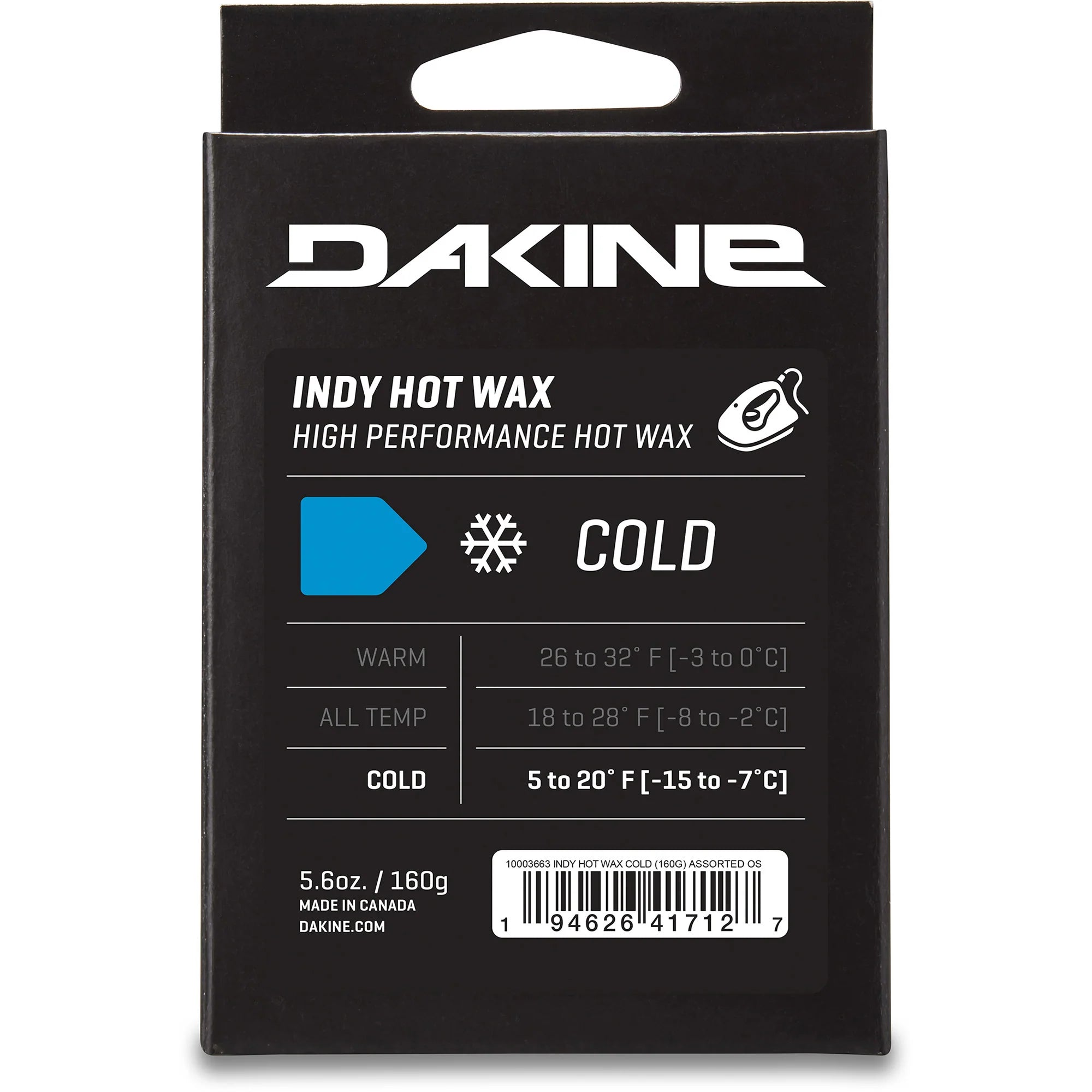 DAKINE Indy Hot Wax Cold Temp Snowboard Wax Dakine 