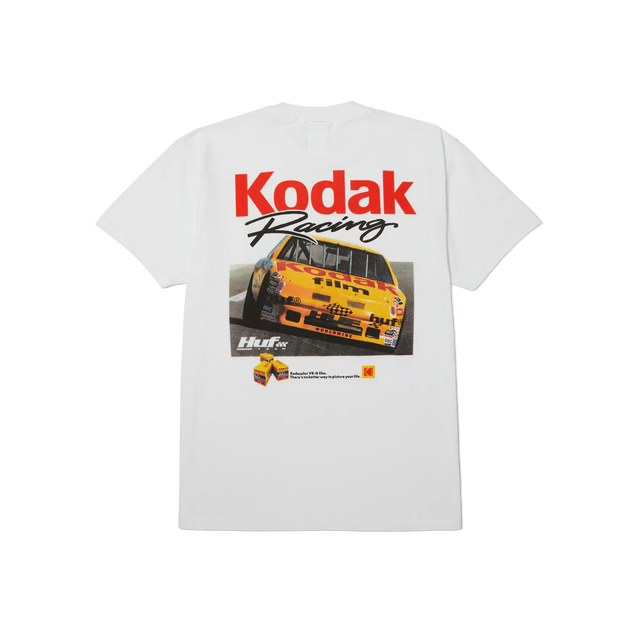 HUF X KODAK Infield T-Shirt White Men's Short Sleeve T-Shirts Huf 