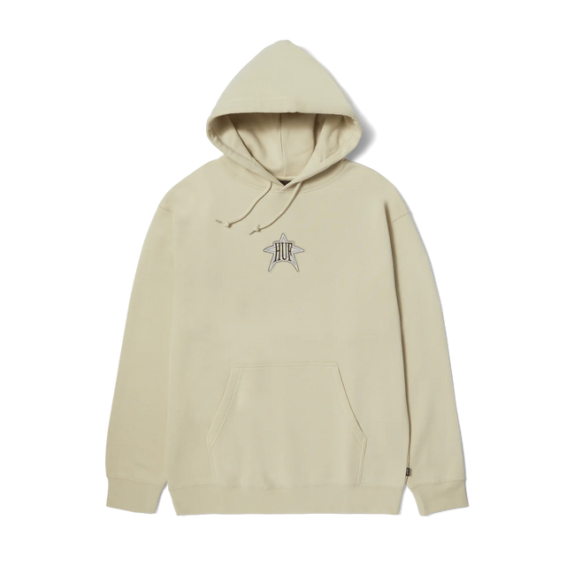 HUF Intergalactic Hoodie Stone Men's Crewnecks Huf 