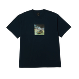 HUF International Luxury T-Shirt Navy Men's Short Sleeve T-Shirts Huf 