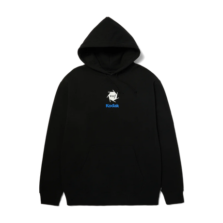 HUF X KODAK Invention Hoodie Black Men's Pullover Hoodies Huf 