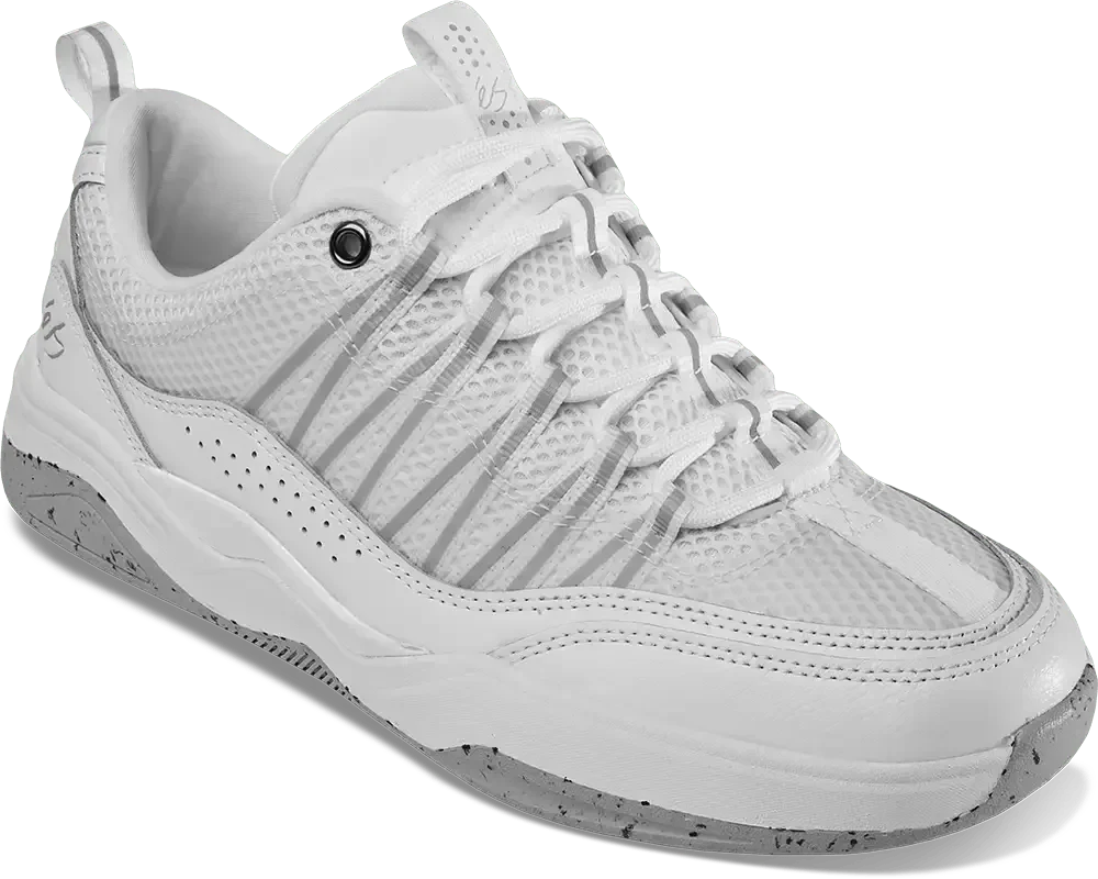 ES Imprint Shoes White/Gray Men's Skate Shoes Es 