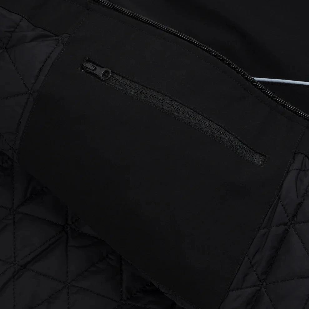 SOUVENIR Insultaed Track Snow Jacket Black 2026 Men's Snow Jackets Souvenir 