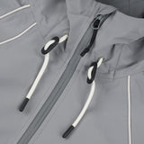 SOUVENIR Insultaed Track Snow Jacket Cool Grey 2026 Men's Snow Jackets Souvenir 