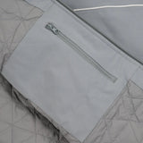 SOUVENIR Insultaed Track Snow Jacket Cool Grey 2026 Men's Snow Jackets Souvenir 