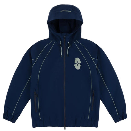 SOUVENIR Insultaed Track Snow Jacket Navy 2026 Men's Snow Jackets Souvenir 