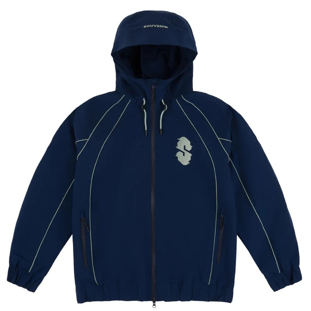 SOUVENIR Insultaed Track Snow Jacket Navy 2026 Men's Snow Jackets Souvenir 