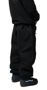 SOUVENIR Insulated Track Snow Pants Black 2027 Men's Snow Pants Souvenir 