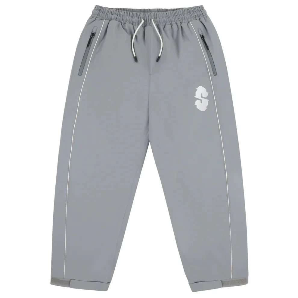 SOUVENIR Insulated Track Snow Pants Cool Grey 2026 Men's Snow Pants Souvenir 