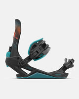 JONES Mercury FASE Snowboard Bindings Blue Art 2026 Men's Snowboard Bindings Jones Snowboards 