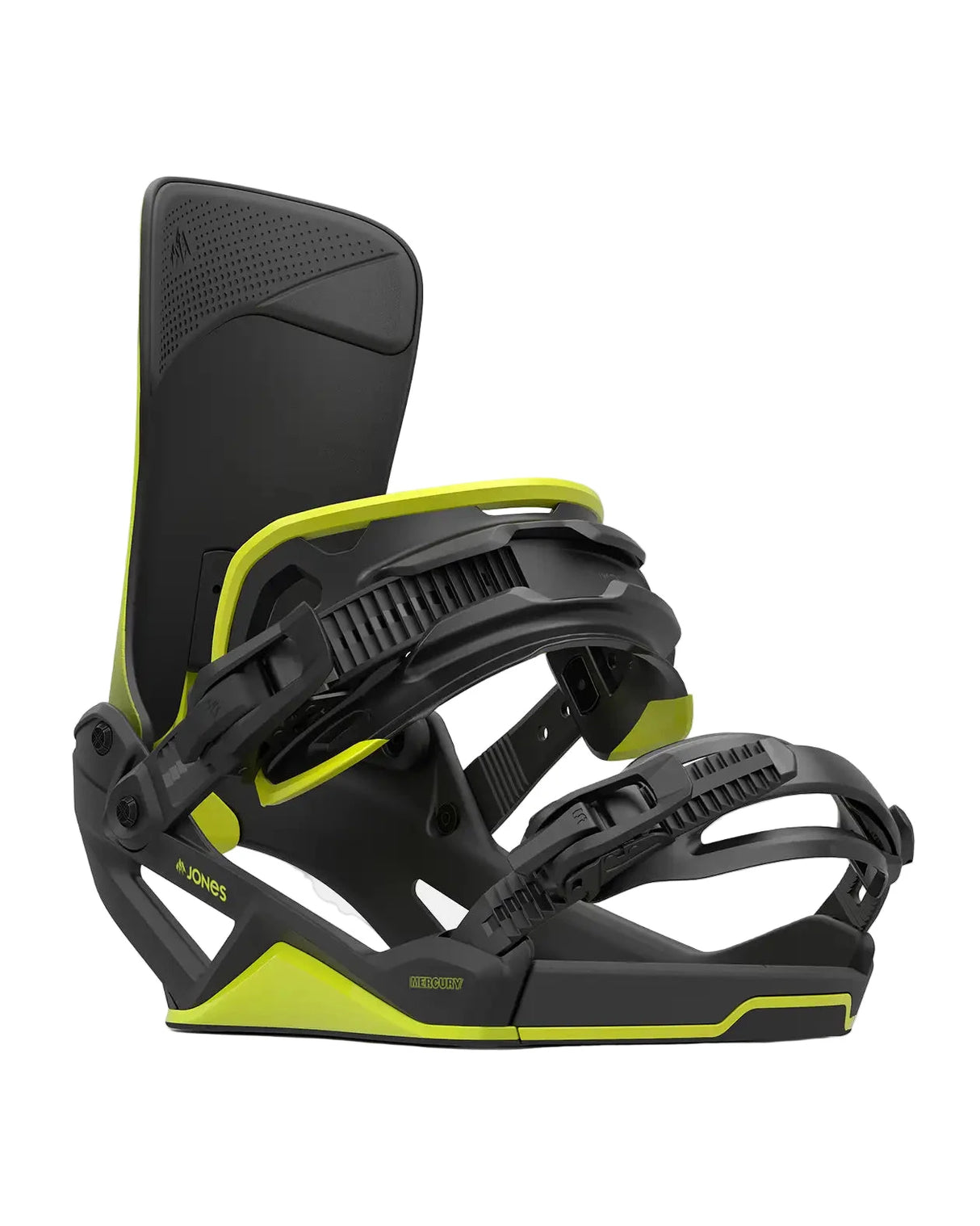 JONES Mercury FASE Snowboard Bindings Lime Art 2026 Men's Snowboard Bindings Jones Snowboards 