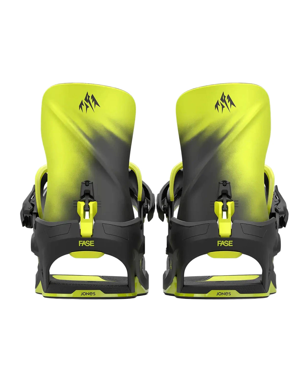 JONES Mercury FASE Snowboard Bindings Lime Art 2026 Men's Snowboard Bindings Jones Snowboards 