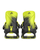 JONES Mercury FASE Snowboard Bindings Lime Art 2026 Men's Snowboard Bindings Jones Snowboards 