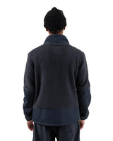 JONES Base Camp Recycled Fleece Jacket Stealth Black Men's Insulators Jones Snowboards 