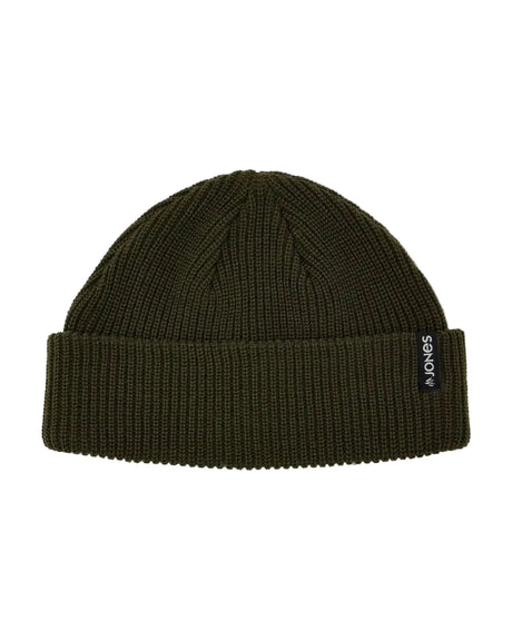 JONES Kodiak Beanie Midnight Green Men's Beanies Jones Snowboards 