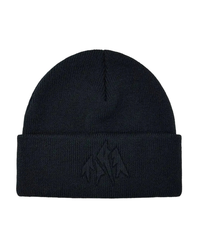 JONES Tahoe Beanie Stealth Black Men's Beanies Jones Snowboards 