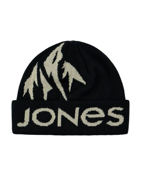 JONES Yuki Beanie Stealth Black Men's Beanies Jones Snowboards 