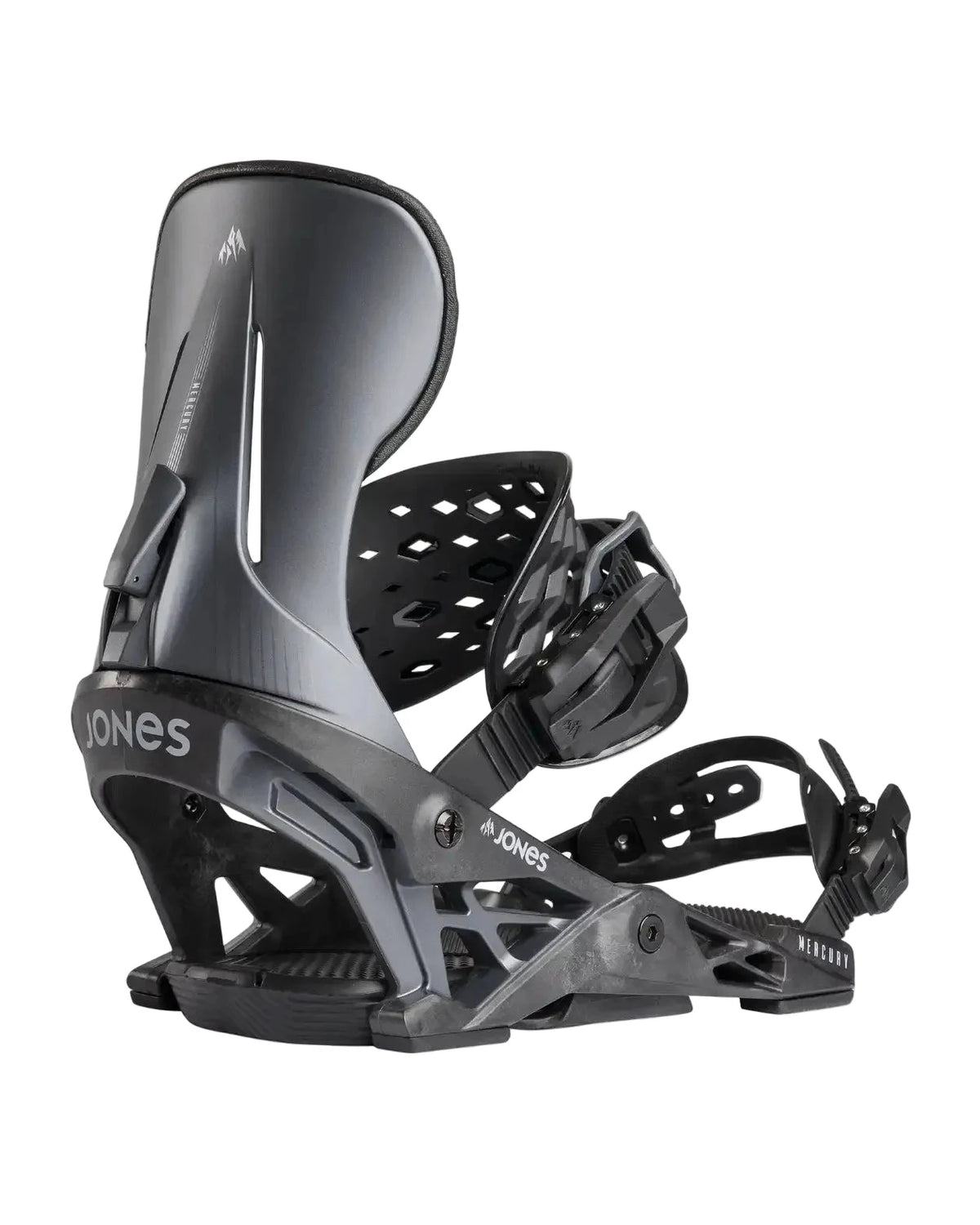 JONES Mercury Snowboard Bindings Storm Grey 2027 Men's Snowboard Bindings Jones Snowboards 