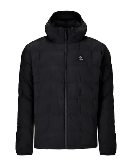 JONES Dark Start Stretch Hooded Jacket Black Men's Insulators Jones Snowboards 