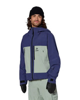 JONES MTN Surf Snow Jacket Eclipse Blue 2027 Men's Snow Jackets Jones Snowboards 