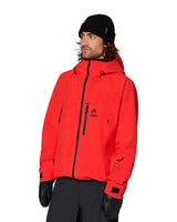 JONES MTN Surf Snow Jacket Lava Red 2027 Men's Snow Jackets Jones Snowboards 