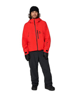 JONES MTN Surf Snow Jacket Lava Red 2027 Men's Snow Jackets Jones Snowboards 