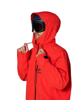 JONES MTN Surf Snow Jacket Lava Red 2027 Men's Snow Jackets Jones Snowboards 