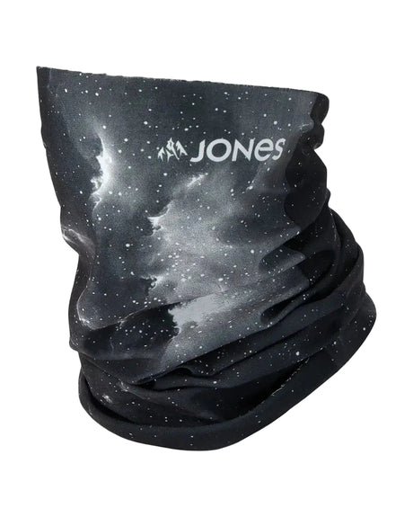 JONES MTN Twin Neckwarmer Stealth Black Winter Face Masks Jones Snowboards 