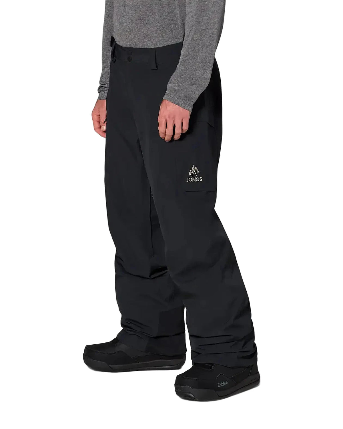 JONES MTN Surf Snow Pants Stealth Black 2027 Men's Snow Pants Jones Snowboards 