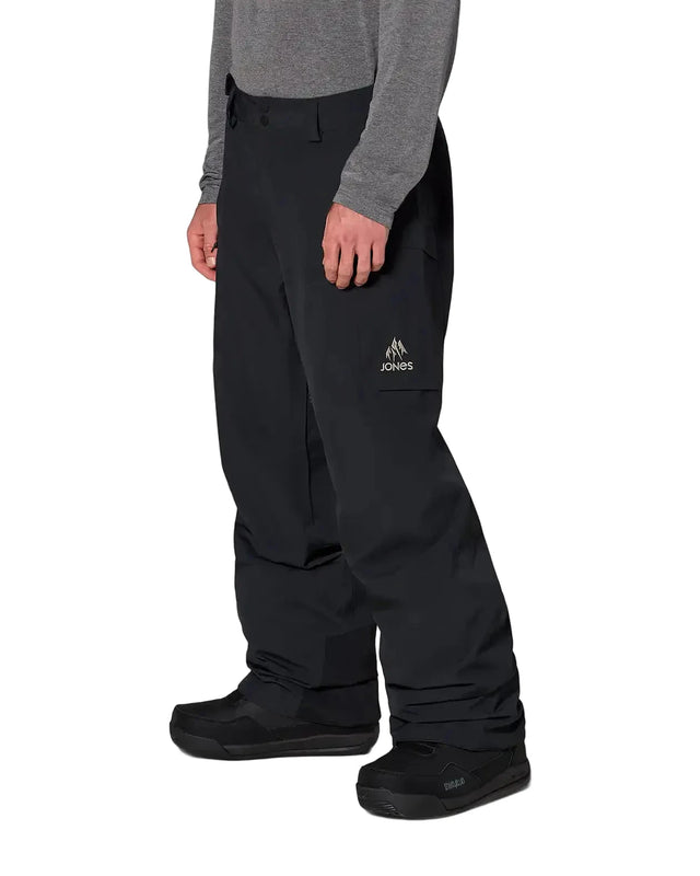 JONES MTN Surf Snow Pants Stealth Black 2027 Men's Snow Pants Jones Snowboards 