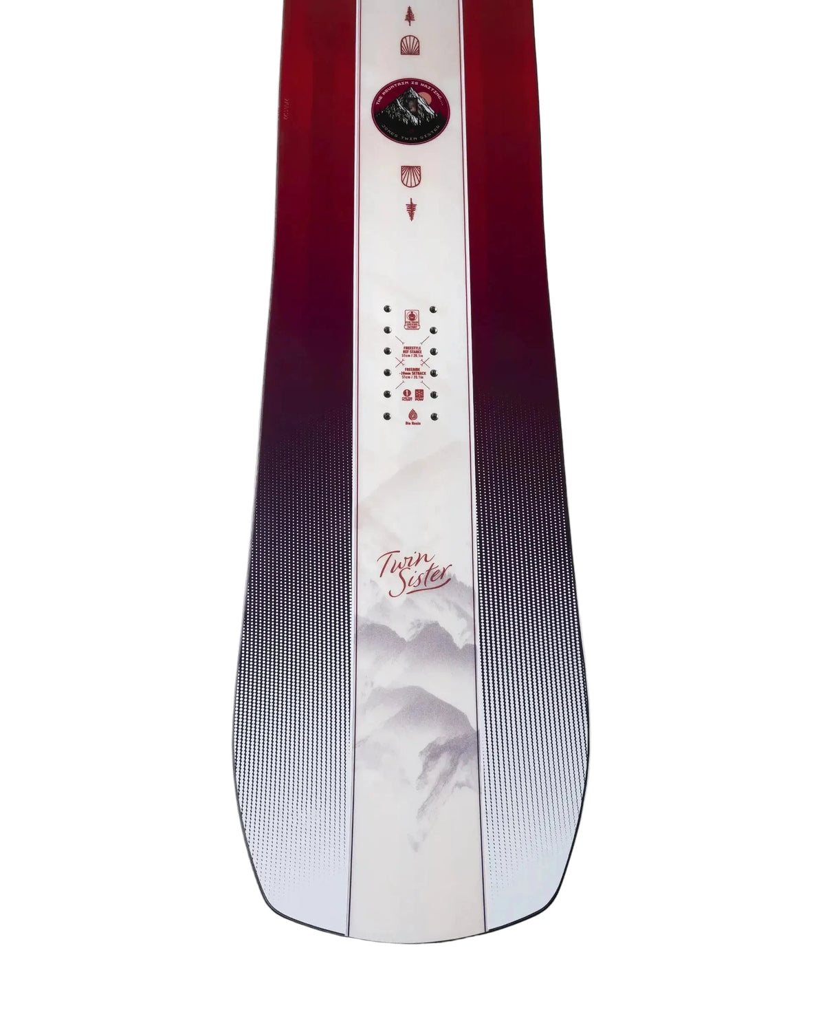 JONES Women's Twin Sister Snowboard 2027 Women's Snowboards Jones Snowboards 