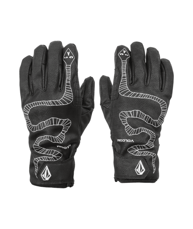 VOLCOM Hipee Gloves Black Men's Snow Gloves Volcom 