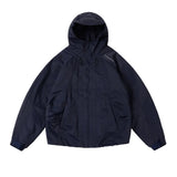 DIME Crinkled Tech Windbreaker Jacket Dark Navy Men's Street Jackets Dime MTL 
