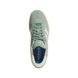 ADIDAS Women's Samba Shoes Silver Green/Wonder White/Gold Metallic Women's Skate Shoes Adidas 