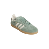 ADIDAS Women's Samba Shoes Silver Green/Wonder White/Gold Metallic Women's Skate Shoes Adidas 