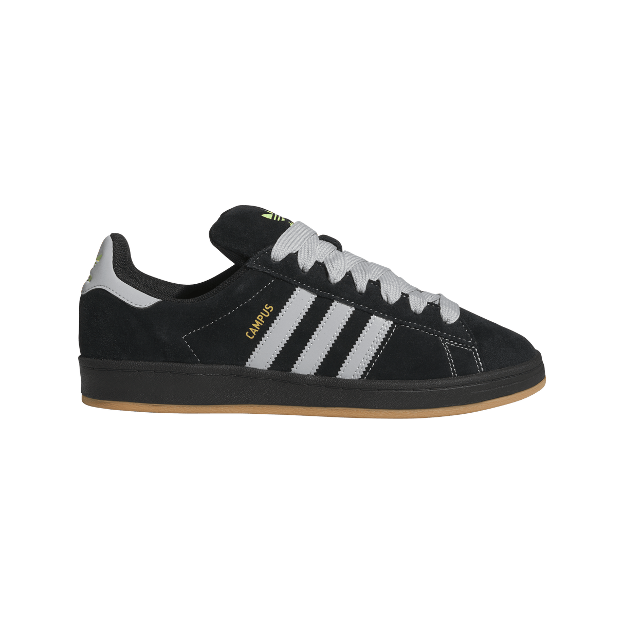 ADIDAS Campus 90s ADV Shoes Core Black/Grey Two/Gold Metallic Men's Skate Shoes Adidas 