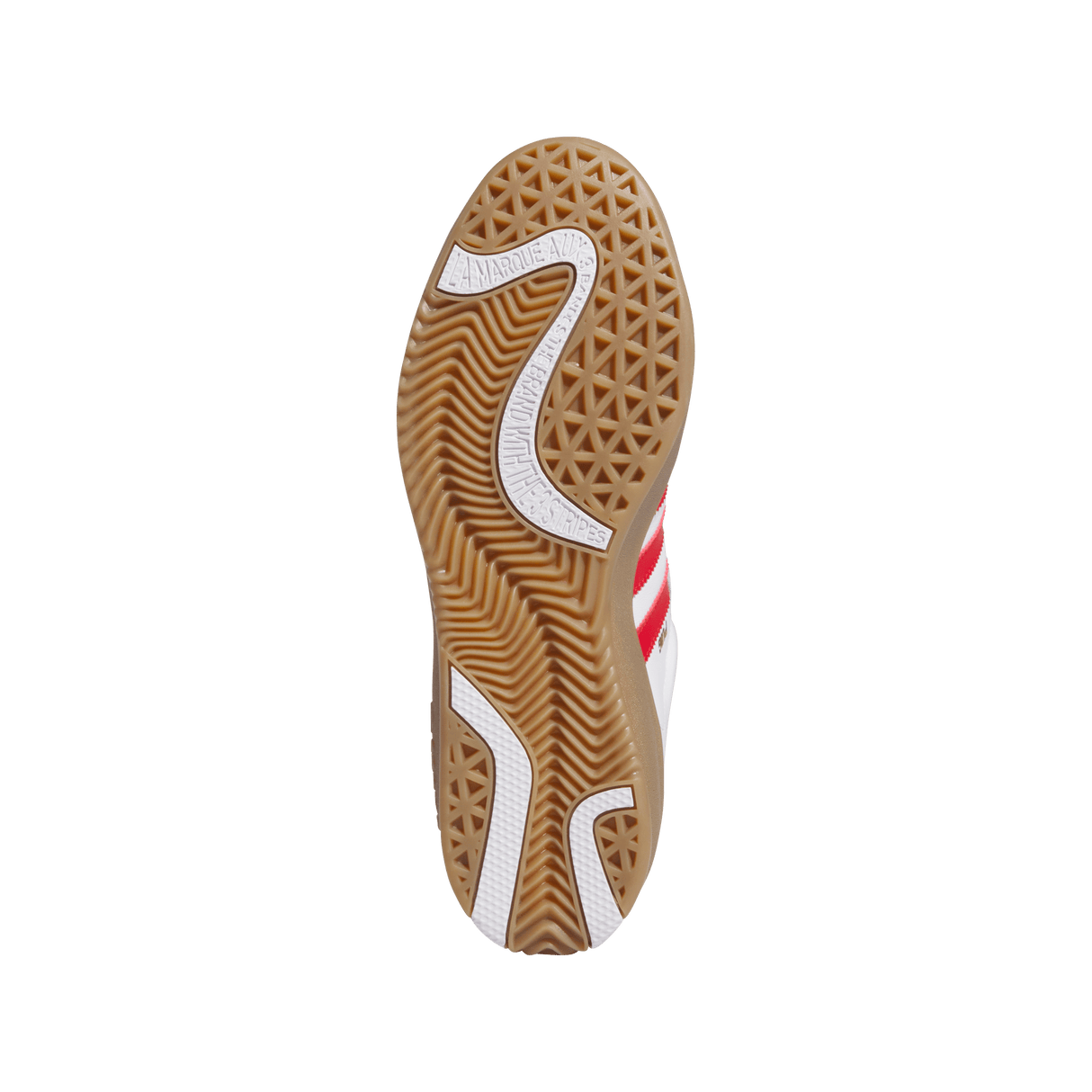 ADIDAS Puig Samba Shoes Cloud White/Better Scarlett/Gum4 Men's Skate Shoes Adidas 