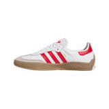 ADIDAS Puig Samba Shoes Cloud White/Better Scarlett/Gum4 Men's Skate Shoes Adidas 