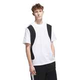 ADIDAS Tyshawn T-Shirt White/Black Men's Short Sleeve T-Shirts Adidas 